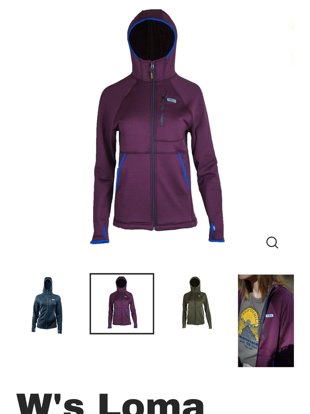 Fayettechill Women's Loma Hoodie - Plum